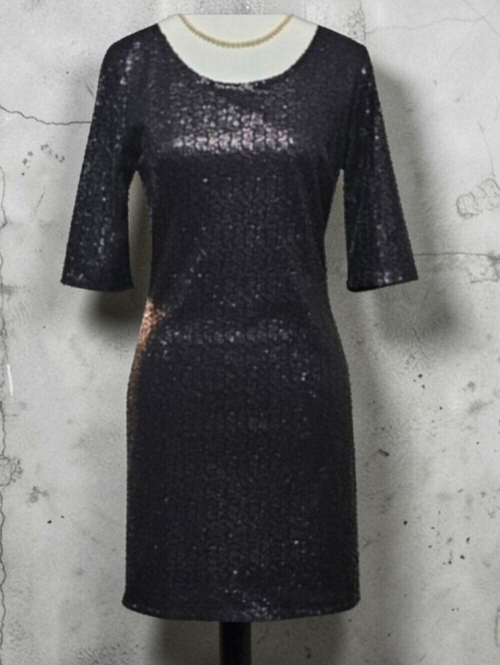 BILL HALLMAN x B SHARP | SEQUIN CUTOUT PARTY DRESS - NWT!